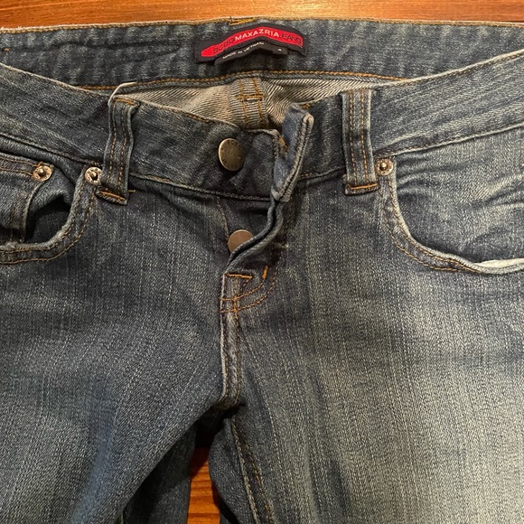 BCBG low waisted wide leg jeans 4 - Picture 6 of 8